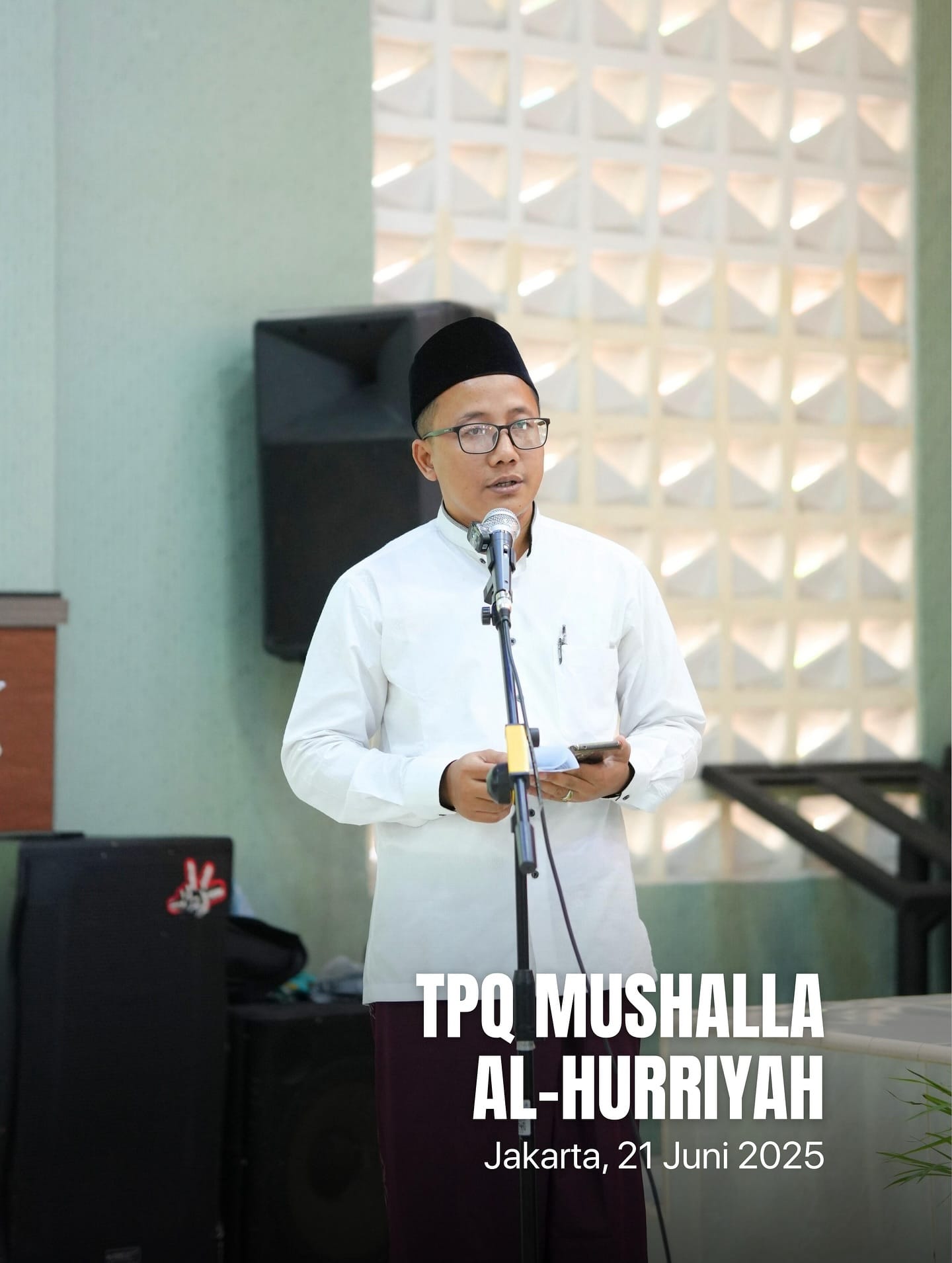 Detail from the khataman ceremony of TPQ Mushalla Al-Hurriyah
